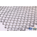 5x5cm de 6 pies Galvanized Diamond Mesh Cadine Link Fence